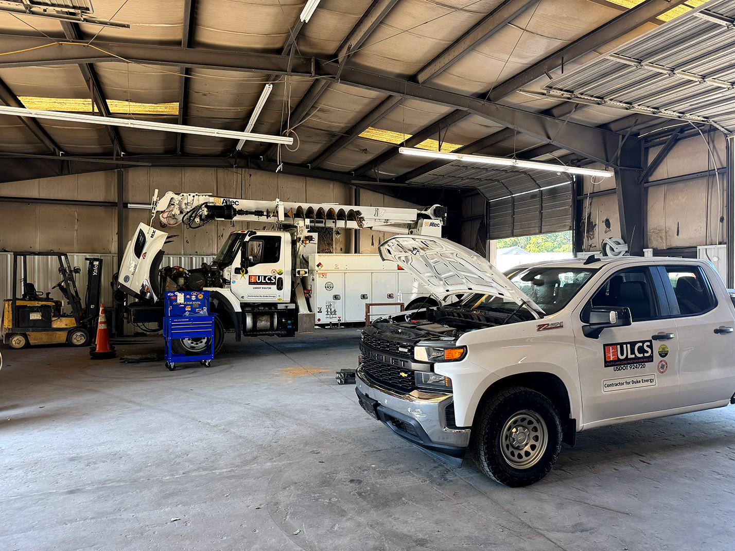 Heavy-duty truck service at Gallaher Fleet Solutions Monroe